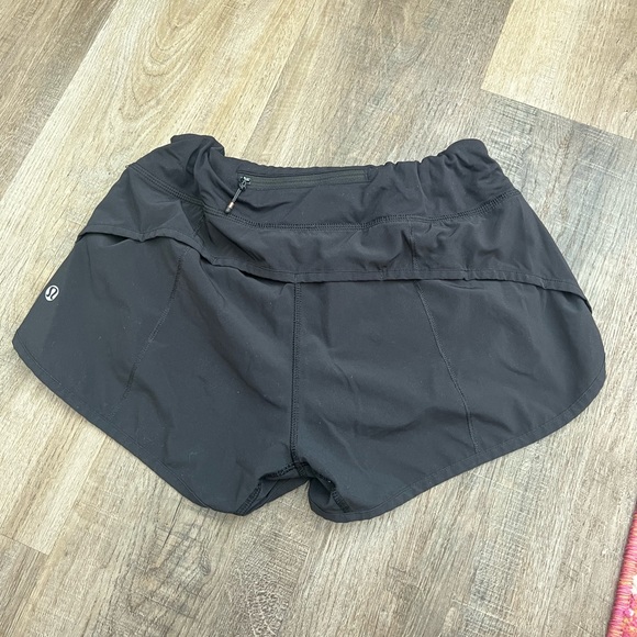 Black Lululemon shorts. Size 4! Worn only a few times. Excellent condition - Picture 2 of 2
